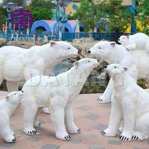 Escultura de Oso Polar Iluminada en 3D, Grande, Luz Blanca Cálida, Decoraciones Navideñas para Exteriores, Resistentes al Agua IP65, para Paisajes, Ramadán, Halloween - Product Image 3