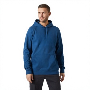 Sweat à capuche thermique zippé 100 % coton pour homme, épais, streetwear d'hiver, couleur unie, logo personnalisé, OEM ODM, respirant - Product Image 1