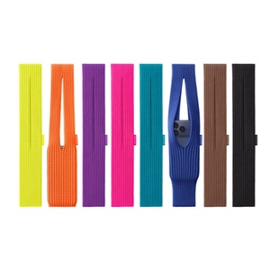 Borsa per Cellulare con Tasca, Tracolla Corta, Portatile, in Maglia 3D, Nero Zaffiro, Tracolla Lunga, Borsa a Mano per iPhone - Product Image 6