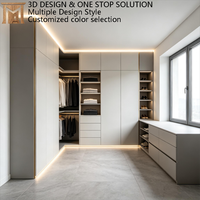 Ensemble de meubles de chambre à coucher spécifiques à l'appartement, équipé d'une solution de conception 3D professionnelle tout-en-un