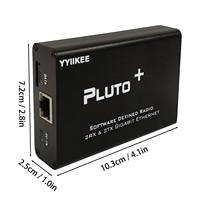 Module émetteur-récepteur SDR PLUTO+ 70 MHz-6 GHz avec Ethernet Gigabit, démarrage par carte SD et ADC/DAC AD9363