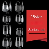 Meilleures ventes : Ongles à presser de luxe semi-mat extra-résistants et épaissis – Embouts d'extension d'ongles