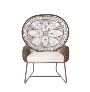 Juego de muebles de exterior, silla individual para sala de estar, sillas individuales coloridas, alta calidad, cómodo, diseño moderno, uso en balcón - Product Image 6