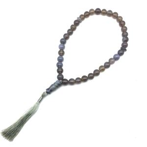 Bracelet musulman unisexe, perles de prière islamique, Tasbih, ensemble de 33 pièces, collier, bijoux de chapelet pour hommes - Product Image 2