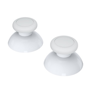 EXtremeRate Manettes analogiques blanches de remplacement, joysticks 3D pour manette Nintendo Switch Pro - Product Image 3