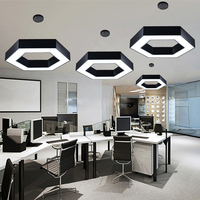 Nid d'abeille hexagone suspension lampe bureau lustre librement combinaison plafonnier 600mm