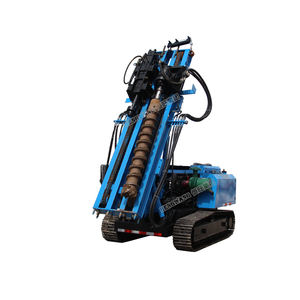 HW Brand <b>Mini</b> Post Ground Screw <b>Driver</b> Piling Machine for Solar Project Installation - Product Image 1