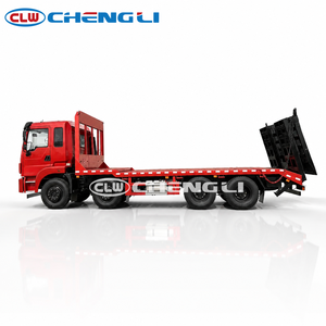 <b>Flatbed</b> Tow <b>Truck</b> Flat Bed Towing Efficient 350 HP Dongfeng Huashen 8X4 Heavy-Duty <b>Flatbed</b> <b>Truck</b> - Product Image 6