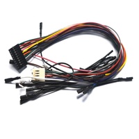 Kabel Harness Joystick DuPont 2.54 Kustom, Terminal NH2.5 187 Plug Spring-Lock Cold Crimp untuk Konsol Game