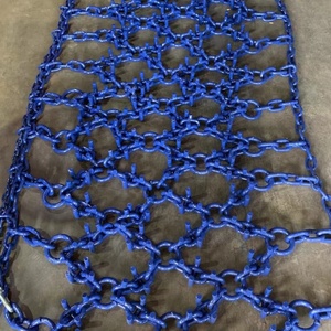 Juego de cadenas de acero soldado con zinc de múltiples anillos Maxplus 30.5X32-3/4" para neumáticos forestales, antideslizantes para cadenas de ruedas de automóviles - Product Image 4