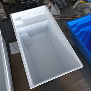 Acheter des piscines blanches en ligne, pour la maison, l'extérieur, les spas commerciaux, les jacuzzis extérieurs, les piscines enterrées en fibre de verre avec mosaïque - Product Image 2