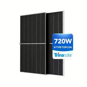 แผงโซลาร์เซลล์แบบโมโนคริสตัลไลน์สองหน้าชนิด N รุ่น TRINA Vertex N TSM-NEG21C.20 กำลังไฟ 695W 700W 710W 715W 720W ผลิตโดยบริษัท Trina Solar - Product Image 1