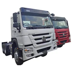 低价新卡车中国重汽豪沃400hp 6x4拖拉机热卖