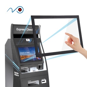 Hồng ngoại màn hình cảm ứng bảng điều chỉnh với Tempered Glass đa điểm <span class=keywords><strong>IR</strong></span> màn hình cảm ứng USB trình điều khiển miễn phí 17 inch màu đen cho doanh nghiệp 8x8 mét - Product Image 6