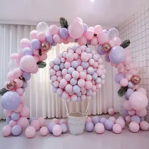 कस्टम लेटेक्स गुब्बारे शादी की सजावट 12 इंच लेटेक्स गुब्बारे क्रोम ग्लोबो डे लेटेक्स 12 इंच गुब्बारा