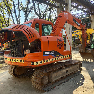 Liquidación de Excavadoras Usadas Doosan DH80 con Pocas Horas de Trabajo, Mini Excavadora Doosan DH80-7 Original de Corea, Excavadora Doosan DH80 en Venta - Product Image 2