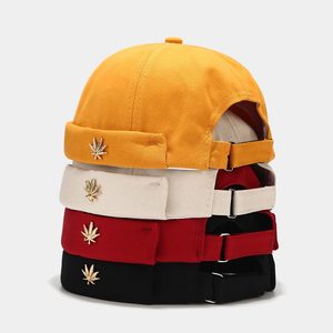 Bán Buôn Trượt Khóa Dây Đeo Có Thể Điều Chỉnh Thời Trang Skull Mũ Bóng Chày Mà Không Có Visor Docker Cap Hat - Product Image 1