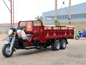 Open 5-Wheel Motorized Tricycle 201-250cc Gasoline Powered Cargo Transport with 1.4x2M Cargo <b>Box</b> & 1500-2500KG Payload Capacity - Product Image 4