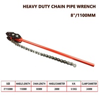 Clé pour chaîne à huile, outils de Construction d'usine OEM, outil de plomberie, clé pour tuyau, robuste, ajustable