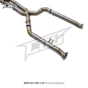 Système d'échappement Catback Boska en titane pour BMW M3/M4 G80/G82 3.0T 2019-2023 Performance Racing <span class=keywords><strong>Escape</strong></span>  Tuyau d'échappement Silencieux - Product Image 2