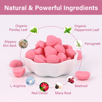 Bonbons à la phéromone pour améliorer la densité osseuse, la croissance des cheveux et la santé intestinale - 60 unités, formule sans sucre pour adultes