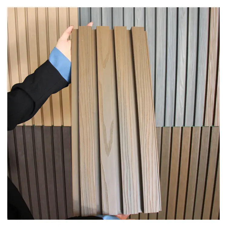 2 Generation Co-Extrusion Außenwandverkleidung Außenbereich Holz-Kunststoff-Verbundwerkstoff Dekorationverkleidung WPC-Wandplatten
