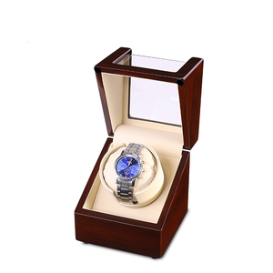 Hộp Lên Dây Đồng Hồ Sundo Kiểu Cổ Tự Động, Bằng Gỗ, Kiểu Dáng Sang Trọng, Kèm Hộp Đựng Đồng Hồ - Product Image 4