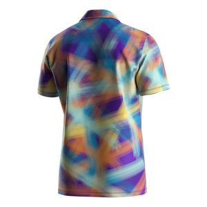 Camiseta Polo Negra de Secado Rápido con Botones, Camiseta Deportiva para Niños, Camisetas Polo Lisas para Golf - Product Image 2