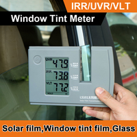 LS101 Window Tint Solar Film Tester IR UV Visible Light Transmittance Detection Meter 1-Year Transmission Meter Used Testing