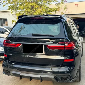 สำหรับ G07 X7 M-Sport ปี 2019 2020 2021 2022 2023 2024 ชุดแต่งสปอยเลอร์กันชนหลังทรงสี่เหลี่ยมพร้อมปลายท่อไอเสีย - Product Image 5