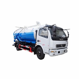 Affordable Dongfeng 4X2 6000 Liters Vacuum Sewage Truck for Septic Tank Cleaning & Municipal Waste Collection - Product Image 1