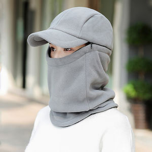 Chapeau <span class=keywords><strong>polaire</strong></span> chaud extérieur avec cache-cou utilisé pour la <span class=keywords><strong>cagoule</strong></span> de moto par temps froid extrême - Product Image 2
