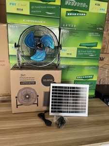 Ventilador de Pie <span class=keywords><strong>Solar</strong></span> Portátil Recargable de 12 Pulgadas con Panel <span class=keywords><strong>Solar</strong></span> Extraíble para Uso Doméstico - Product Image 6