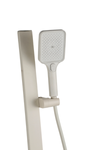 Miscelatore Doccia a Pannello in Acciaio Inossidabile Bianco Lattiginoso con Pulsanti, Monocomando, Montaggio a Parete, Soffione a Pioggia per Ristrutturazione <span class=keywords><strong>Casa</strong></span> - Product Image 2