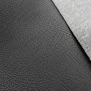 Cuir synthétique PVC texturé noir de qualité supérieure <span class=keywords><strong>pour</strong></span> sièges de voiture et revêtements de canapé - Product Image 1