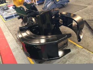 Monde chi nhánh nhỏ cắt 2-4t Máy Xúc cây cắt <span class=keywords><strong>log</strong></span> Splitter chính xác làm việc gỗ cắt cây cắt để bán - Product Image 2