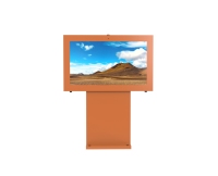Kios Digital Signage Luar Ruangan Mode Lanskap Tahan Air Kecerahan Tinggi Sensor Cahaya Otomatis