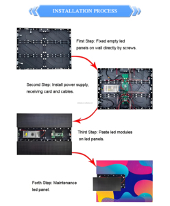 Año Nuevo Product Company P1.25 LED Video Wall Christmas Panel Interior Fijo 320X160mm Smart Globe LED Display Screen Hotel School - Product Image 6