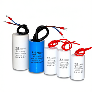 Condensateur de démarrage de moteur Cbb60 5-120uf pour pompe à eau, machine à laver, condensateur de fonctionnement de moteur monophasé - Product Image 1