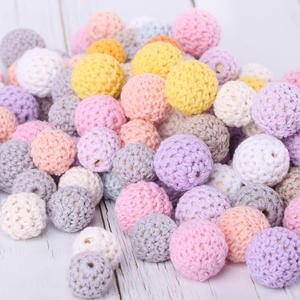 Силиконовый брелок с бусинами для прорезывания зубов, 12 мм - Product Image 4