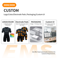 Traje Tecnológico Inalámbrico de Alta Elasticidad, Ropa Inteligente para Entrenamiento al Aire Libre y en el Gimnasio
