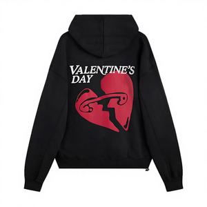 Sudaderas con Capucha de Jersey de Algodón 100% Estampadas de Invierno de Alta Calidad para Hombre, Diseño Elegante, Logotipo Frontal, Bolsillo, Transpirables - Product Image 1