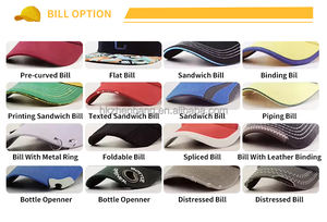 หมวกตาข่ายปักลายตามสั่ง6แผง ZZB - Product Image 2