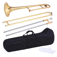 Alto Trombone Brass Bb Tone B Flat Wind Instrument