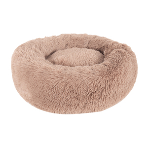 Personalizado de lujo suave felpa caliente Donut mascota cama cojín sofá gato perro cama - Product Image 5