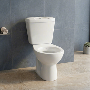 Inodoro de Cerámica OEM de Dos Piezas con Doble Descarga, Ecológico, Diseño Italiano Moderno - Product Image 6