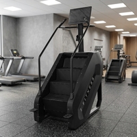 Appareil de fitness commercial en acier avec écran tactile, simulateur d'escalade électrique pour salle de sport