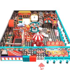 Parque Infantil Interior con Tobogán para Niños, Modelo Naughty Burger, de Game Factory, Fabricante de Equipos y Juguetes al por Mayor - Product Image 2