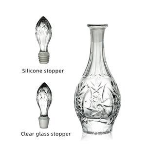 N7 Carafe à whisky en verre transparent de haute qualité pour bouteille de <span class=keywords><strong>vin</strong></span> <span class=keywords><strong>Moulin</strong></span> à <span class=keywords><strong>vent</strong></span> Motif de sculpture Gravure transparente Ménage - Product Image 6