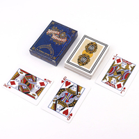 Cartes de poker Svengali portables de marque XN, modèle XN004, noires, 310 g/m², avec noyau européen, différentes tailles, logo personnalisé, populaires en Amérique